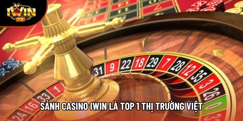 Sảnh casino Iwin là top 1 thị trường Việt