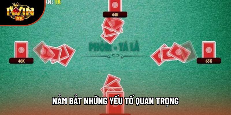 Nắm bắt những yếu tố quan trọng Nắm bắt những yếu tố quan trọng