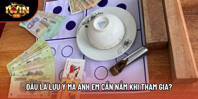 Đâu là lưu ý mà anh em cần nắm khi tham gia?