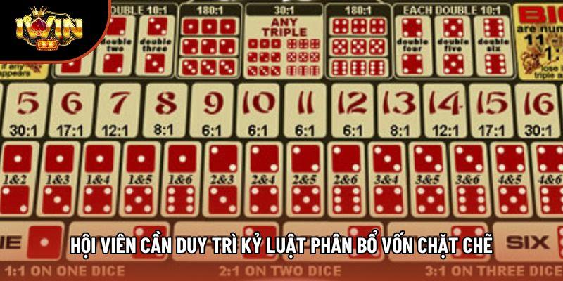 Hội viên cần duy trì kỷ luật phân bổ vốn chặt chẽ Hội viên cần duy trì kỷ luật phân bổ vốn chặt chẽ