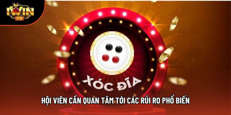 Hội viên cần quan tâm tới các rủi ro phổ biến