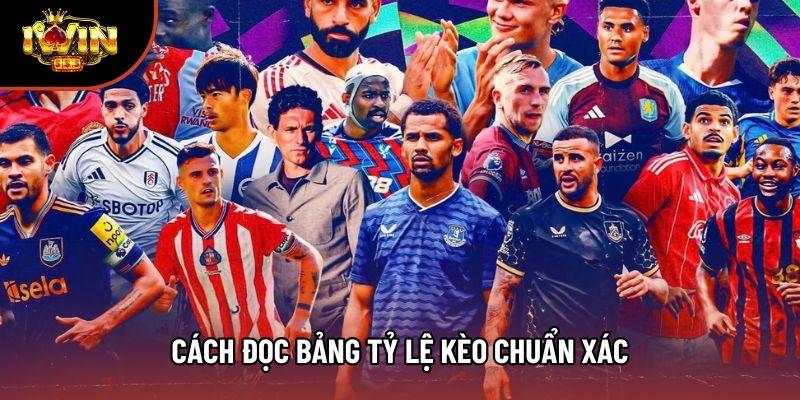 Cách đọc bảng tỷ lệ chuẩn xác