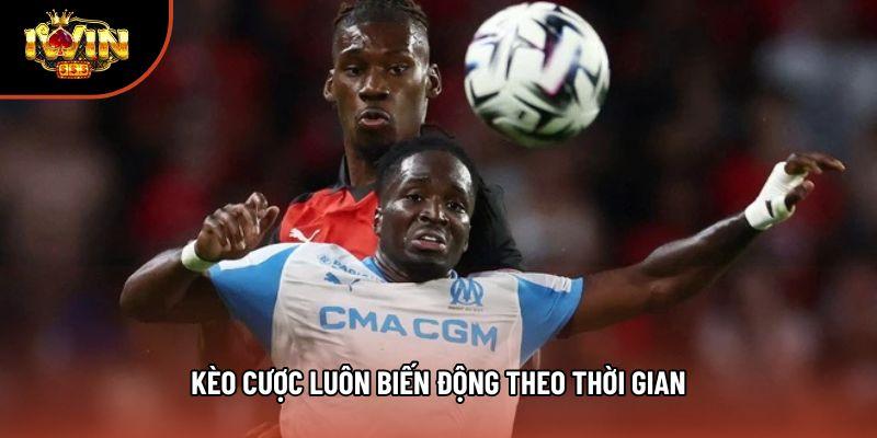 Kèo cược luôn biến động theo thời gian