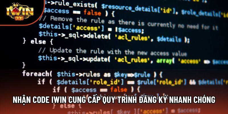 Nhận code iwin cung cấp quy trình đăng ký nhanh chóng
